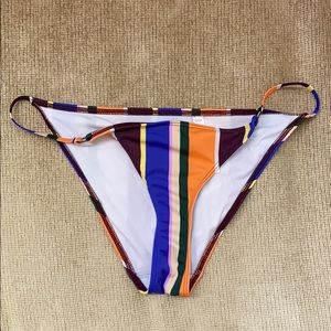 UO Cheeky Striped Bikini Bottom